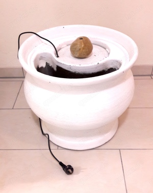 Spingbrunnen Zimmer-Springbrunnen Platz für Pflanzen und Springbrunnen Steingut schwer 