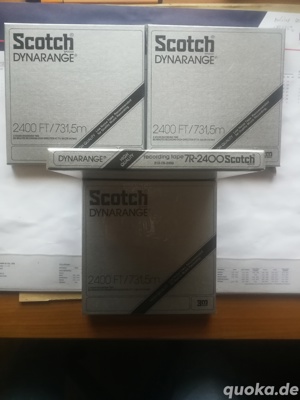Scotch 18cm Tonbänder NEU