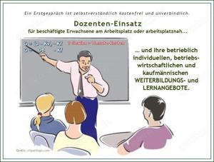 Berat. BETRIEBSWIRT i. R. bietet 'MU|GU' Untern. qualifiz., betriebsw. | kaufm. LEISTUNGEN & HILFEN. Bild 5