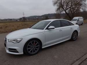 Audi A6 S-Line 2.0TDI S-tronic,Pearlweiß,8-f.,VOLL+TOP!