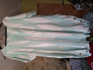 Sommerkleid mint weiss