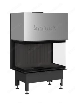 Kamineinsatz  VOLCANO 3ATh B 9KW Panorama U Kamin U-Form Ofen Heizeinsatz Neu Hajduk LDF-Kamine