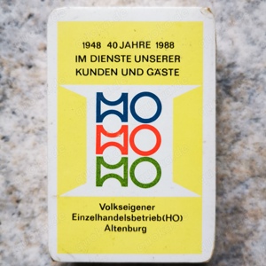 Altenburger Skatkarten 1988 HO