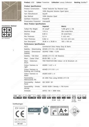 Charge 42m2 Luxus-Design-Teppichfliesen, Einmalig! Bild 5