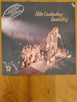 Udo Lindenberg   Livehaftig, Vinyl-Doppel-LP, P1979, GER