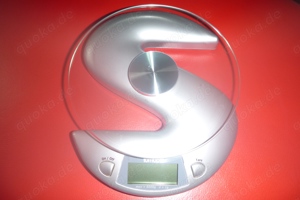 gut erhaltene digitale Waage S von Tomopol 1g x 6kg 