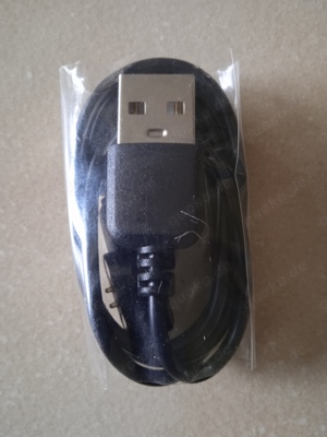 Neue 2-Pin Universal USB Daten Ladekabel Magnetisches für Smart Watch 2,84 mm schwarz  Bild 2