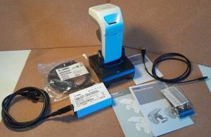 Zebra Barcode + RFID Scanner RFD8500, Akku, Ladeschale und Zubehör - neuwertig