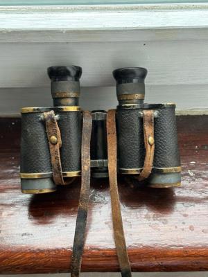Antikes Fernglas Carl Zeiss St.Petersburg 8x24 WW1 Russian Binoculars RIA