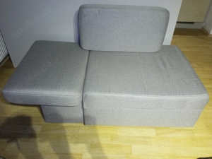 Schlafliege grau 120x200, keine Gebrauchsspuren