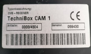 TechniBox CAM1 von TechniSat, gebraucht Bild 6