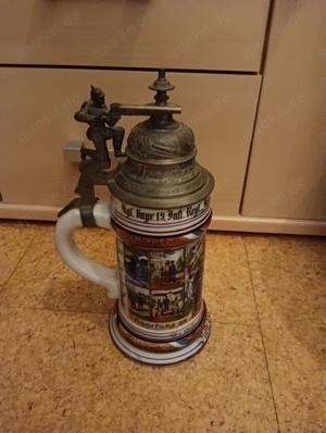 Biete Reservistenkrug König Viktor Emanuel 1906 08