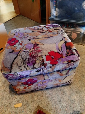 Sessel mit Hocker Bild 3