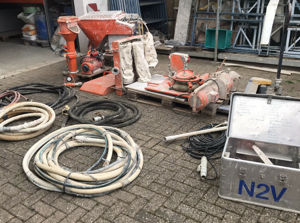 Putzmaschine Pft g4 mit Zubehör