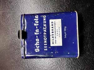 Scho Ka Kola SEENOTPACKUNG Blechdose WW2 Wehrmacht original Hildebrand Bild 7
