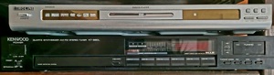 1 DVD Player und 1 HiFi Stereo Tuner