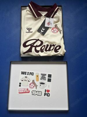 Original 1.FC Köln Retro Trikot WE:FC Kollektion Saison 2024 25 Gr. M
