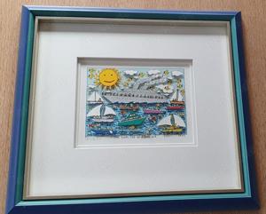 The sun the sea and we....1995 Rizzi Bild Handsigniert