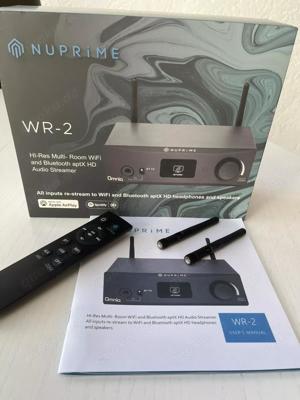 NuPrime Omnia WR-2, Audio Streamer, Hi-Res, WiFi, Bluetooth, aptX HD, wie neu ! Bild 5