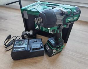 Hikoki WR 36 DA Akku Schlagschrauber, 3 4 Zoll Mit Zwei Akkus und Ladegerät 