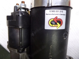 Magneti Marelli E84 0,8 12 & Bosch 0986011861,0986001215 Anlasser Fiat 124 