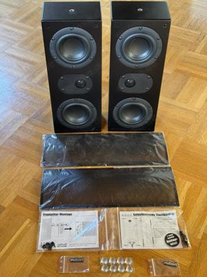 1 Paar Nubert nuLine WS-14 Wandlautsprecher 170W +Wandhalterung WH-10 schwenkbar Bild 4