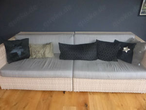 DEDON Lounge Outdoor, 2 Teile, mit Ersatzbezug