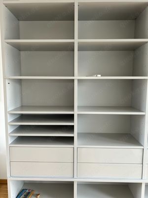 Interlübke Regalwand Studimo Lack Platin 440,8 x 44,6 x 256,2 - 148,3 cm Bild 4