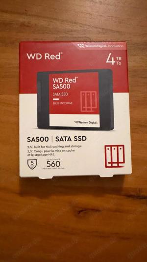 Western Digital WD Red SA500 4TB 2,5 Zoll SATA Interne SSD NEU