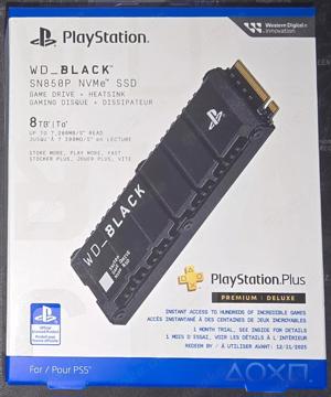8TB Western Digital WD Black SN850P NVME SSD M.2 2280 PCIe 4.0 | PS5  & PC