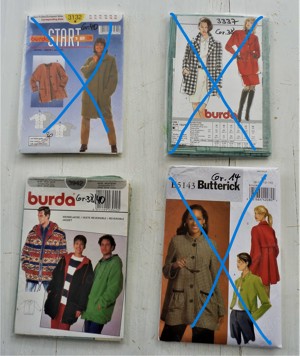 Schnittmuster - je 3    - Dirndlschnitt 5   Bild 6