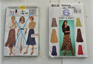 Schnittmuster - je 3    - Dirndlschnitt 5   Bild 4