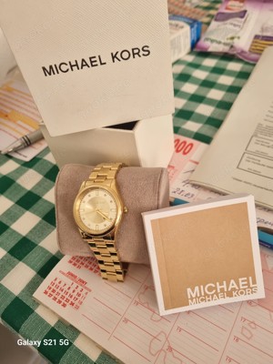 Eine Armband Uhr von Michael Kors - Gold nie Getragen Bild 5