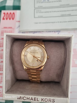 Eine Armband Uhr von Michael Kors - Gold nie Getragen Bild 4