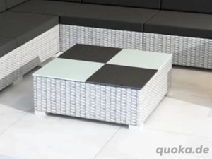 Garten Rattan Lounge Tisch 
