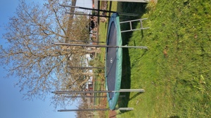 Trampolin jumpmax, gebraucht, Durchmesser 3,70m 