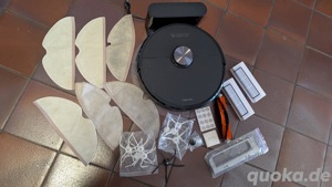 Roborock S6 Saug- und Wischrobote + Zubehör & extra Ersatzteile 