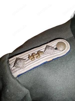Wehrmacht Uniform Mantel Stabsarzt 2Wk "Graf v. Degenfeld" Adliger Bild 3