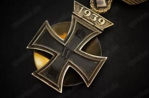 Eisernes Kreuz mit Spange, Eisenkern magnetisch, evtl. Silber, 1914 WK1 EK1 Bild 3
