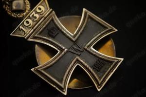 Eisernes Kreuz mit Spange, Eisenkern magnetisch, evtl. Silber, 1914 WK1 EK1 Bild 5