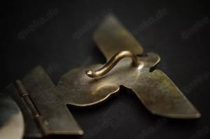 Eisernes Kreuz mit Spange, Eisenkern magnetisch, evtl. Silber, 1914 WK1 EK1 Bild 8