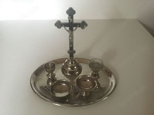 Alte Versehgarnitur - Hausaltar
