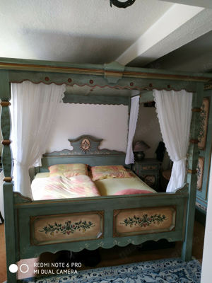 Voglauer Anno 1700 Altblau Schlafzimmer komplett