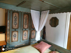 Voglauer Anno 1700 Altblau Schlafzimmer komplett Bild 5