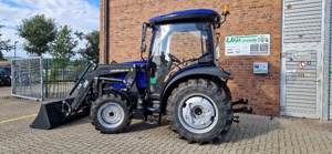 LOVOL M554 57 PS Traktor Schlepper Kabine Frontlader 3 Jahre Garantie auf Motor & Getriebe, gebrauch Bild 4