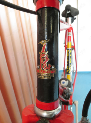 TI Raleigh, Raleigh Rennrad von 1983, teamrot, Rahmenhöhe 57, liebevoll restauriert, viel Zubehör Bild 3