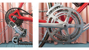 TI Raleigh, Raleigh Rennrad von 1983, teamrot, Rahmenhöhe 57, liebevoll restauriert, viel Zubehör Bild 6