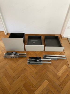 Bulthaup 3 Schubladen (neu) B8 Kiesel Bild 2