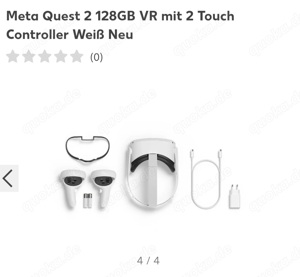 VR Brille META Quest 2 für 180 Euro kaum benutzt 