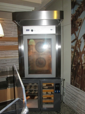 Wiesheu 10er Ladenbackofen m. Gärschrank u.Ablufthaube Bild 2